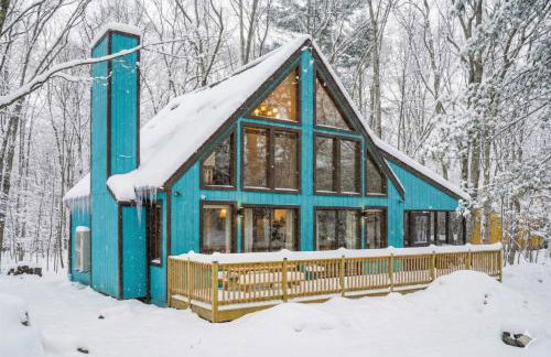 A-Frame Hot Tub Hike Firepit Design - Foto 61