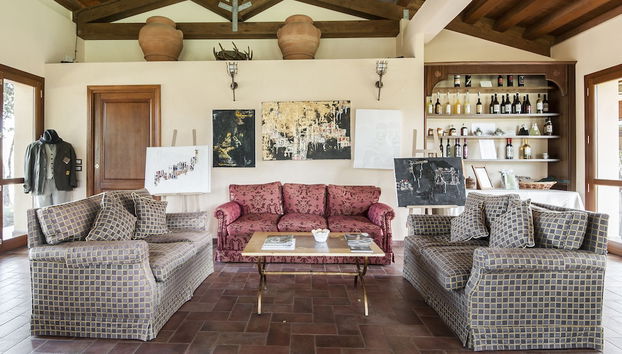 Sitzecke in der Lobby