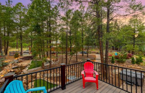 Big R Lodge Hot Tub Arcades Large Deck Retreat Near Flagstaff Attractions - Foto 50