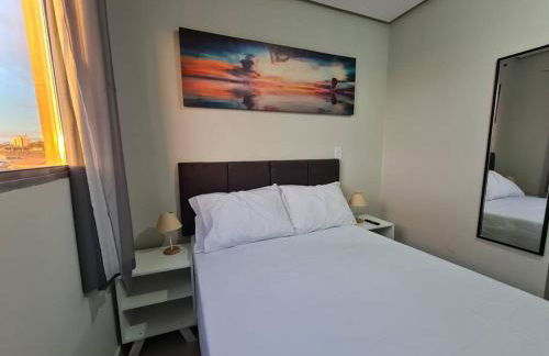 Kitnet304 centro,c linda vista janela, tv smart - Foto 15