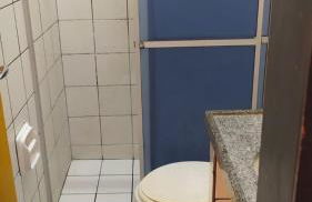 FLATS na Praia do Rio Âmbar, 40 m da praia, com 60 m2, cozinha completa, 2 quartos com ar condicionado, acomoda 8 pessoas, piscinas, área de lazer, WIFI, caseiro, ambiente familiar. - Foto 21