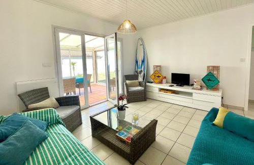 Maison charmante proche mer avec jardin, véranda et WIFI - Quartier La Sauzaie - FR-1-231-232 - Foto 17