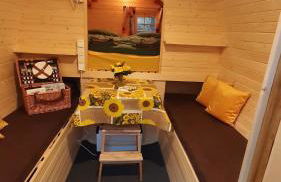 Kuhle Auszeit - Fass Sonnenblume - Foto 5