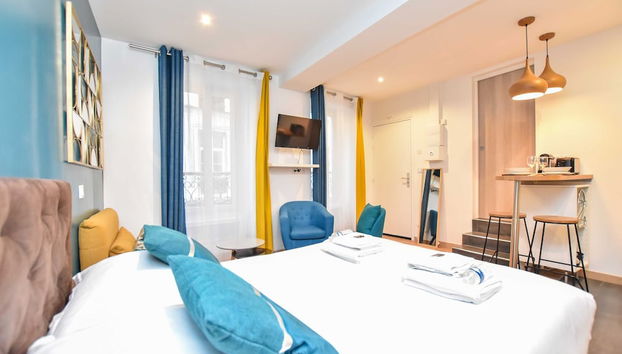 Modern Studio in the Heart of Paris - Foto 2, Habitación