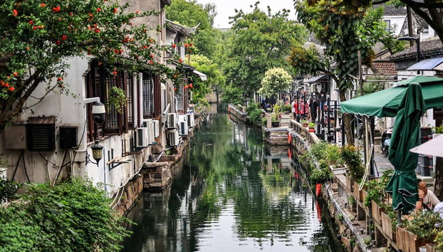 Excursión a Suzhou - Foto 4, La pintoresca Calle Pingjiang en Suzhou
