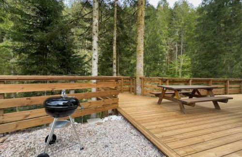 Le Refuge perché du saut de la bourrique, SPA, terrain clôturé, bordure de forêt - Foto 26