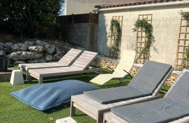 Villa 10 P piscine lagon avec vue époustouflante proche Uzès - Foto 18