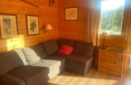 Duplex cosy pour 6 personnes- chalet des Pléiades -, départ skis aux pieds en bordure de piste sans portage - l'autre duplex mitoyen est également à nous - Foto 8