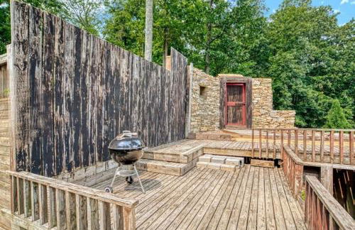 The Black Aframe - HOT TUB and Mountain Views - Foto 46