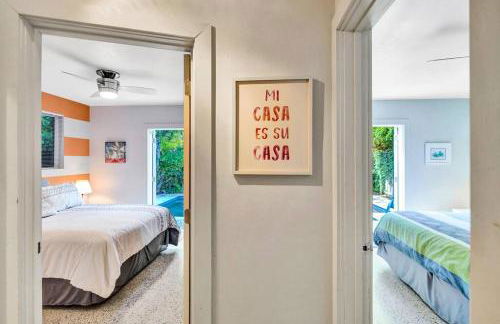 Heated pool, parking, 5 min walk to food and fun! - Foto 14