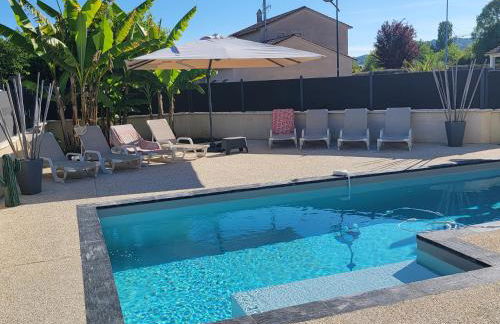 Villa des Oliviers Sublime villa avec piscine chauffée et privée et baby foot - Foto 46