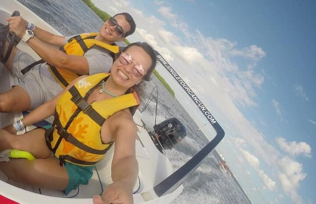 Snorkeling Experience in Cancún with Speedboat (Couple) - Photo 7
