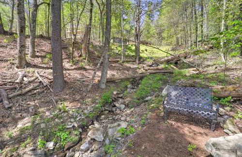 Woodsy Mountain-View Getaway with Hot Tub! - Foto 32