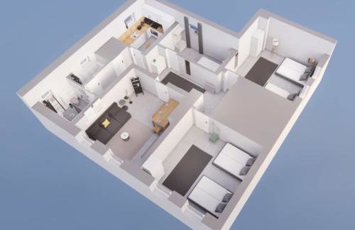 Hamburg Altona - Three Bedrooms for up to 10 - Foto 26