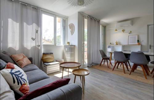 LE SMILE - 3 bedrooms - 8pers - Parking - Centre Gare - Foto 9