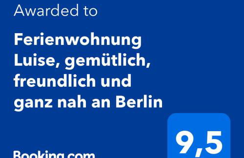 Ferienwohnung Luise, gemütlich, freundlich und ganz nah an Berlin - Foto 41