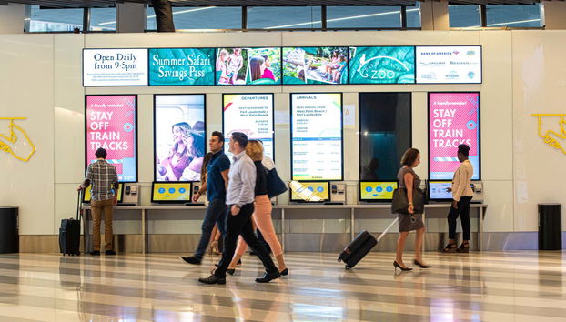 Baladez-vous dans la gare de Fort Lauderdale