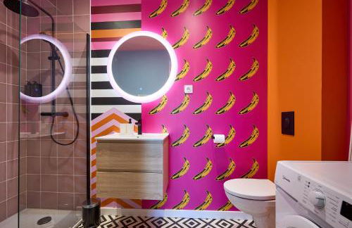 La Villa Orange - POP'ART - proche cité médiévale et centre ville à pied - Foto 25