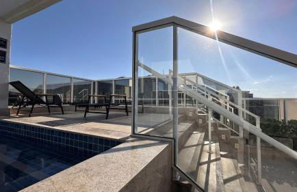 Studio Super Luxo com ar condicionado vaga piscina academia coworking etc - Photo 22