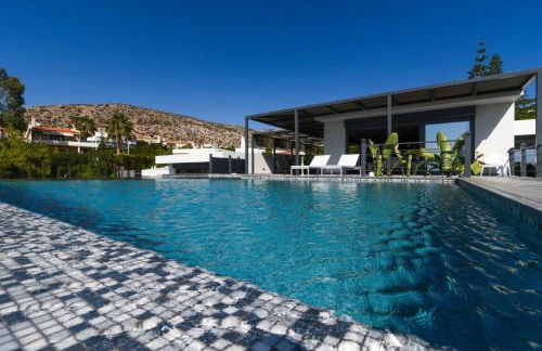 Luxury Beachfront Villa Selenia Platinum in Sounio - Foto 14