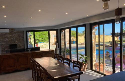 Maison vue mer avec piscine sur la Côte d'Azur - Photo 24