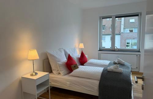 NOOQA Duisburg - Living Collection - Parkplatz, Smart TV, Küche, voll ausgestattet - Photo 29