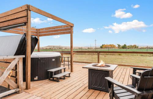 Modern Tiny Cabin, with Hot tub in Choteau MT - Foto 20