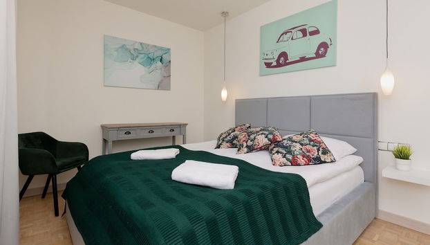 Warsaw City View Apartment by Renteres - Foto 3, Habitación