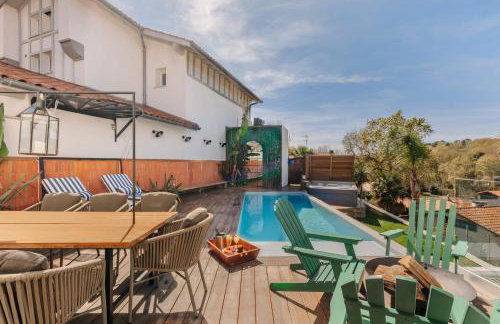 Horizonte Villa with heated pool & jacuzzi Wellness in Biarritz - Foto 12