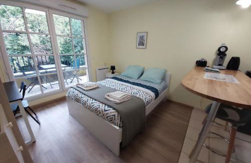 Bonvallet - Studio paisible et chaleureux avec balcon - Foto 15