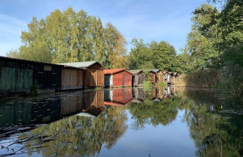 Kugelhaus Phoebe Charmantes Kugelhaus aus Holz am Waldrand des Tollensesees - Foto 36