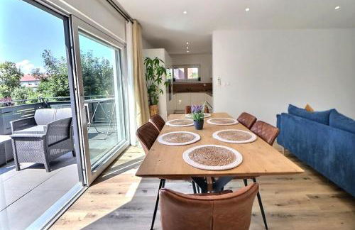 Alsace Appartement à Colmar climatisée garage, parking et terrasse - Foto 16