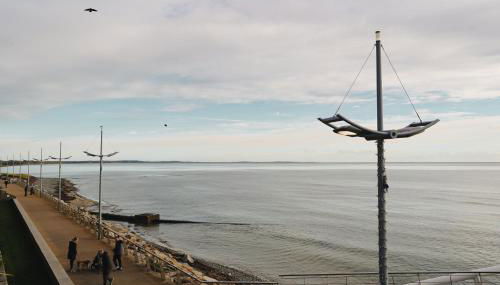 Newcastle Seafront Apartment with Wifi and Parking - Foto 3