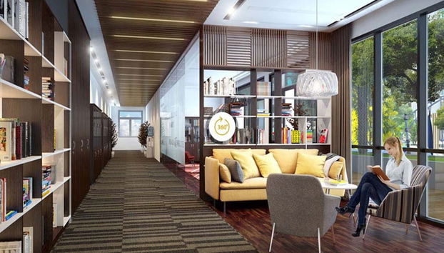 Sitzecke in der Lobby