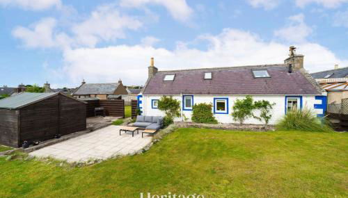 Beach Cottage, Pet & Family Friendly Stay in Moray - Foto 3, Garden, Garden view
