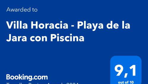 Villa Horacia - Playa de la Jara con Piscina - Foto 2