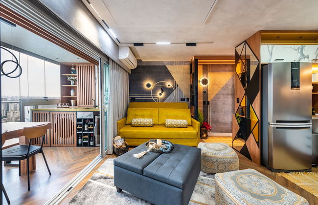 Stunning Views | Luxurious Apartment with Marginal Pinheiros View at River One Residencial by Okaeri Home Apartments - Foto 26