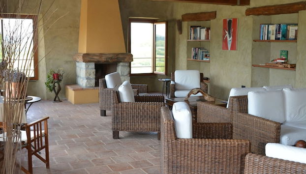 Sala de estar do lobby