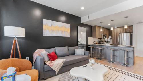 Modern 1BR w Parking, Near Temple Square & Delta Center - Foto 2