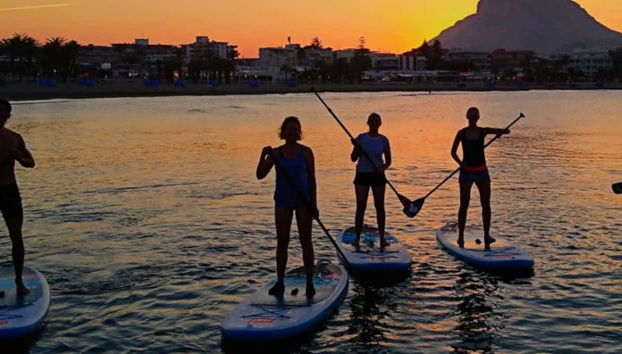 Night Paddle Surf Tour in Jávea - Foto 2