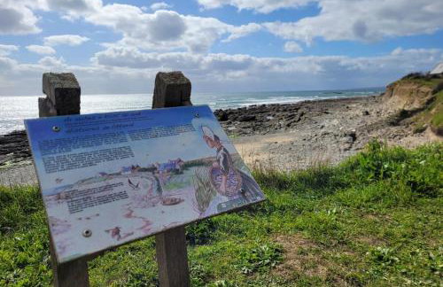 Tipoz'Immo - Brise Marine 1 accès direct plage - vue mer - spot de surf - wifi inclus - linge inclus et lits faits - balcon - parking gratuit - proches des commerces - Foto 29