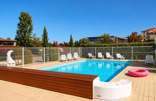 Moderne et Cosy T2 - Parking & Clim & Piscine & Balcon - LYON 25 min - Foto 11