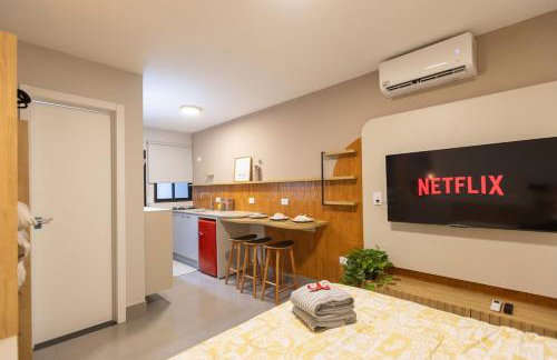 104-Studio Moderno com Ar Condicionado UEL - Foto 34