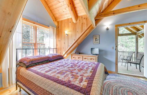 Lakefront Corinth Log Home Private Dock, Fire Pit - Foto 14