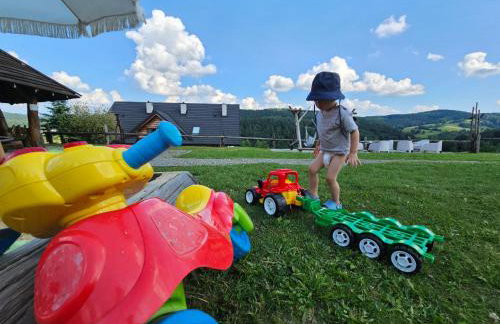 Stodoły w Bieszczadzie domy z basenem i widokiem na góry - Photo 67