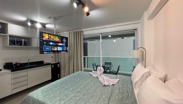 RN Studio Premium 412 - Frente Mar - Foto 2, Imagem principal