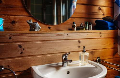 Der Fuchsbau - 3 separate Blockhäuser - ruhige Lage - 50m bis zum Wald - eingezäunter Garten - Foto 46