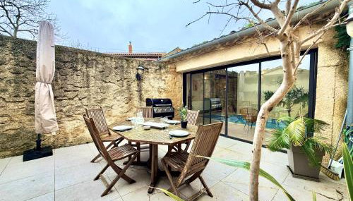 " L'Écrin de Lalie " Piscine chauffée - Clim - TV - Foto 4