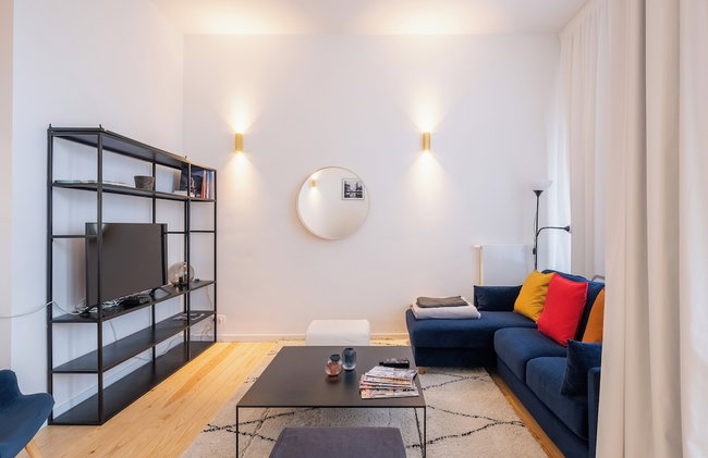 Charming Renovated Apartment in Vibrant Saint Gilles, Brussels - Foto 6