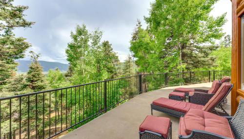 Secluded Angel Fire Retreat Deck and Stunning View! - Foto 2